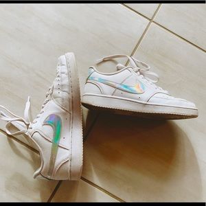 Lightly worn Translucent Nike Visions. Size 8.5